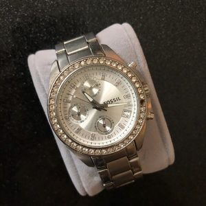 Fossil Rhinestone Watch